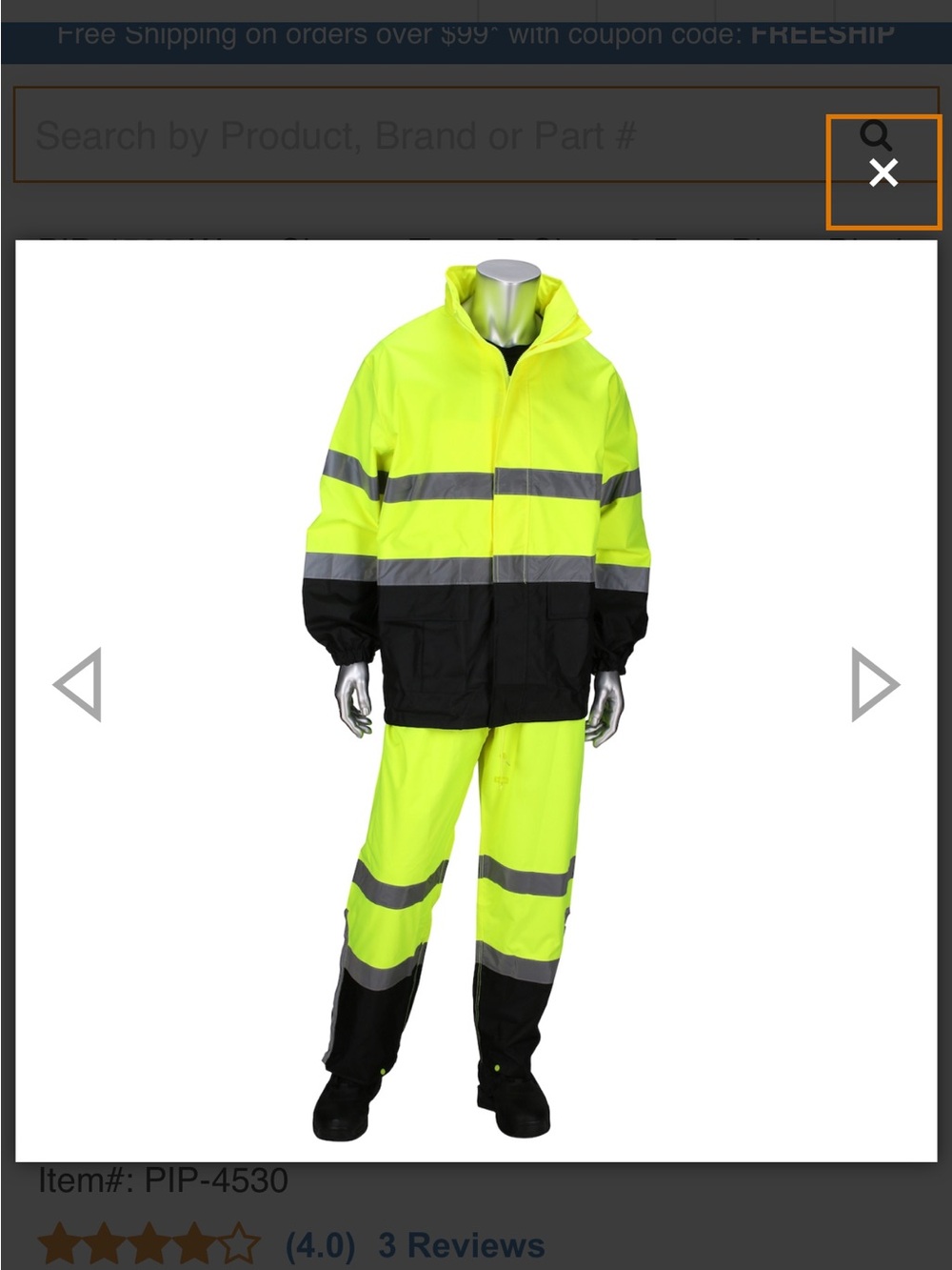 Westchester  High-Visibility Safety Jacket & Pants - Class E